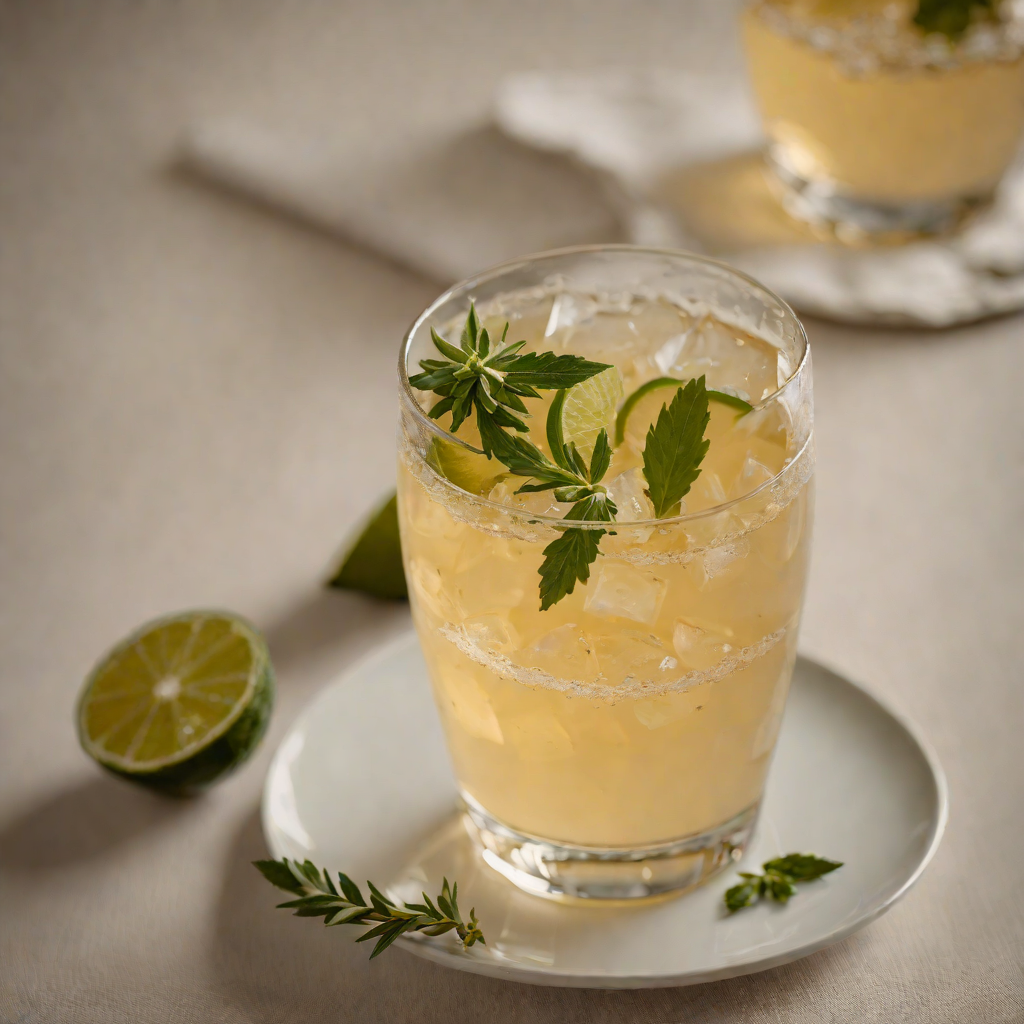 Smoky Mezcal and Agave Sour
