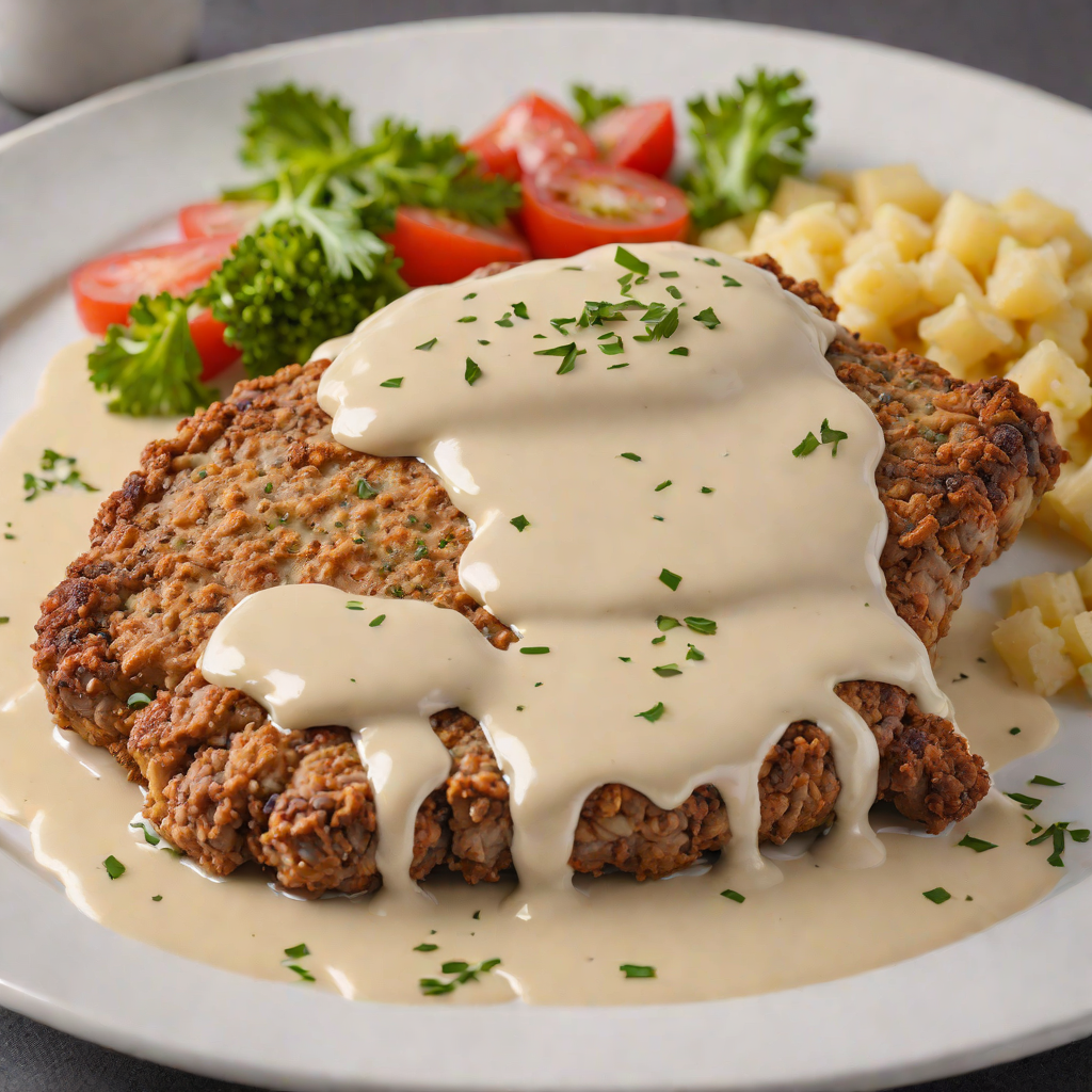 Pan-Seared Country Fried Steak with Creamy White Gravy