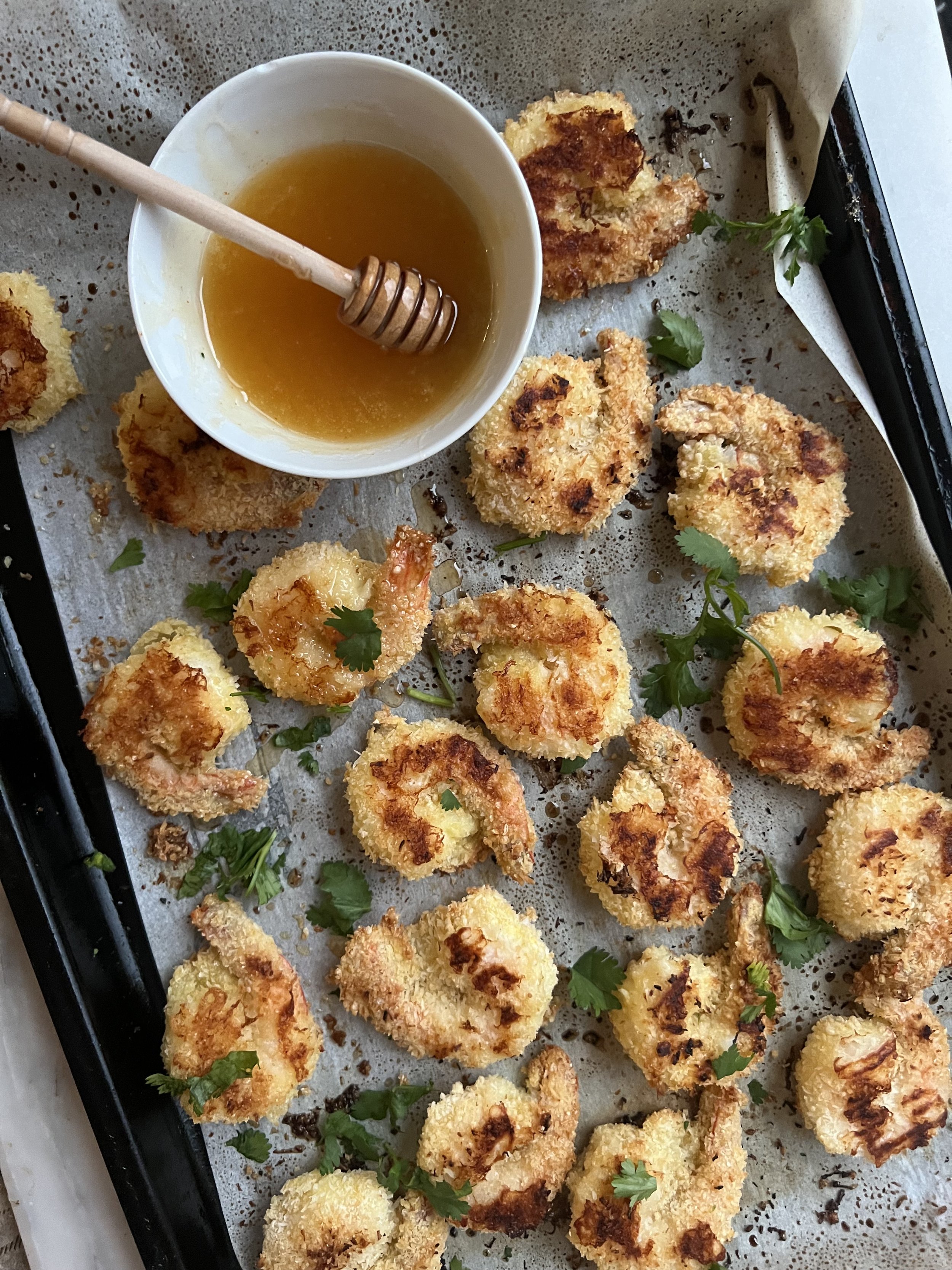 Reboot-Ready Coconut-Crusted Shrimp with Lime-Cilantro Sauce