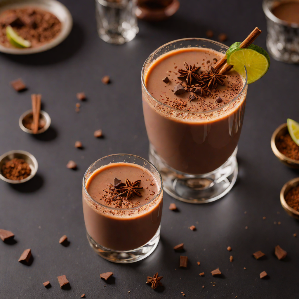 Chocolate-Spiced Mezcal Hot Drink