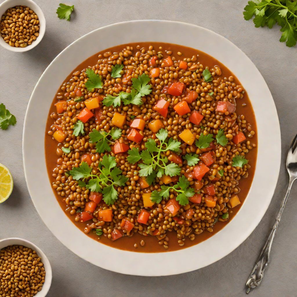 Ethiopian-Inspired Tomato and Berbere Lentil Stew