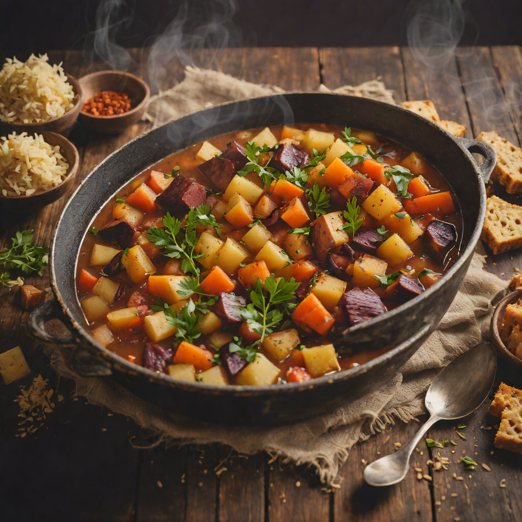 Post-Apocalyptic Root Vegetable Stew with Smoked Paprika