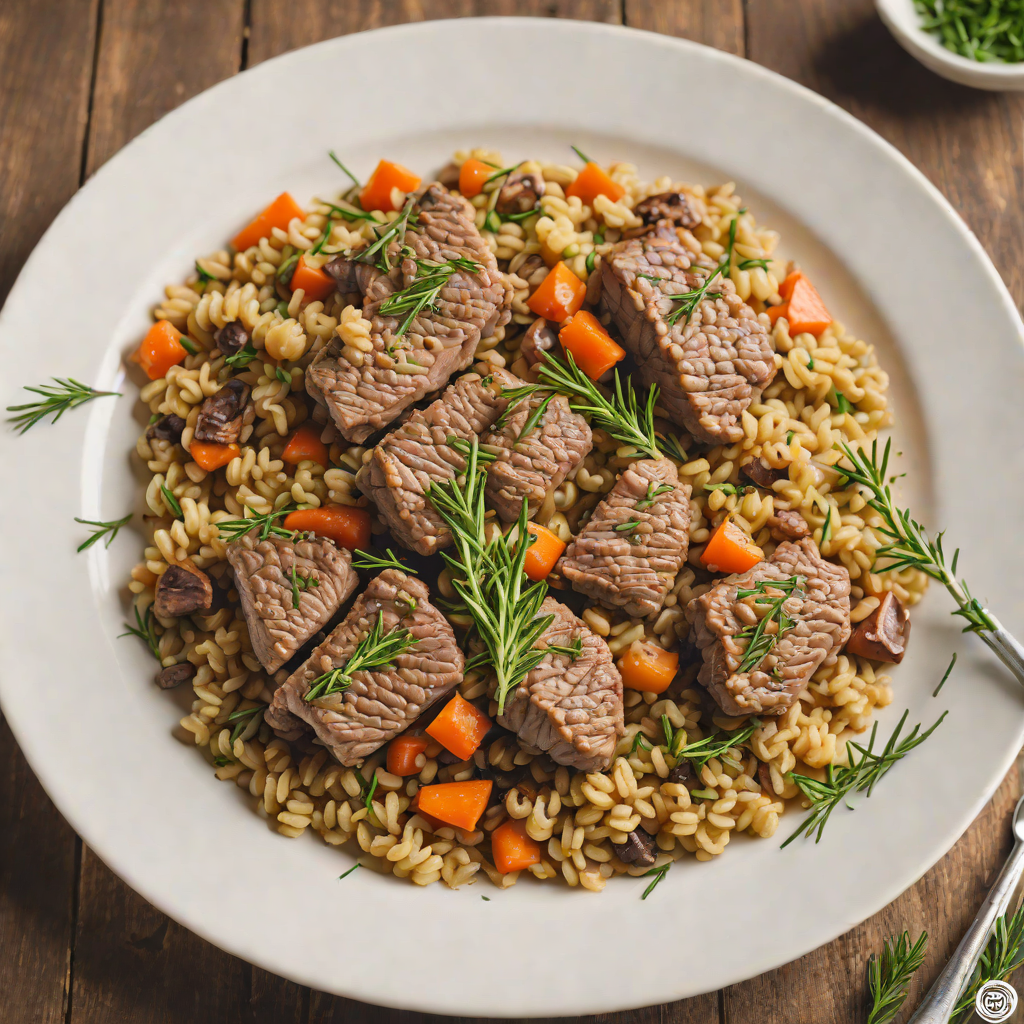 Welsh-Inspired Lamb and Barley Casserole with Rosemary