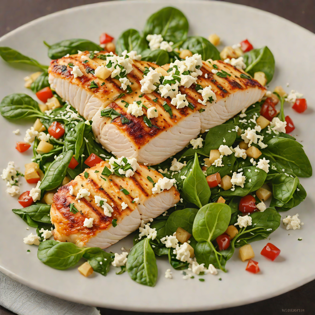 Spinach and Feta Stuffed Chicken Breast