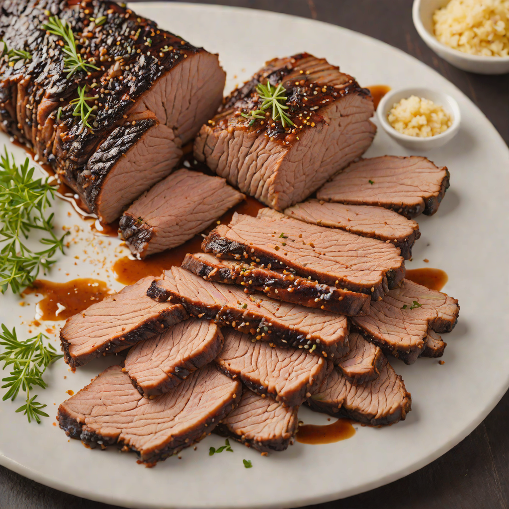 Slow-Smoked Texas Brisket with Simple Salt and Pepper Rub