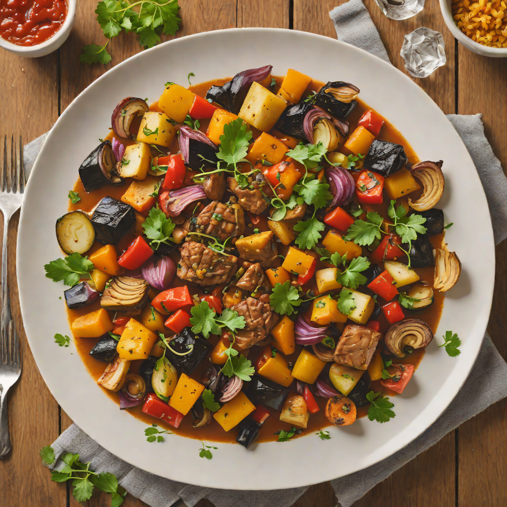 Slow-Simmered Guatemalan Pepian with Roasted Vegetables