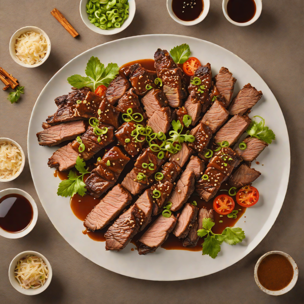 Slow-Braised Cantonese BBQ Beef Brisket