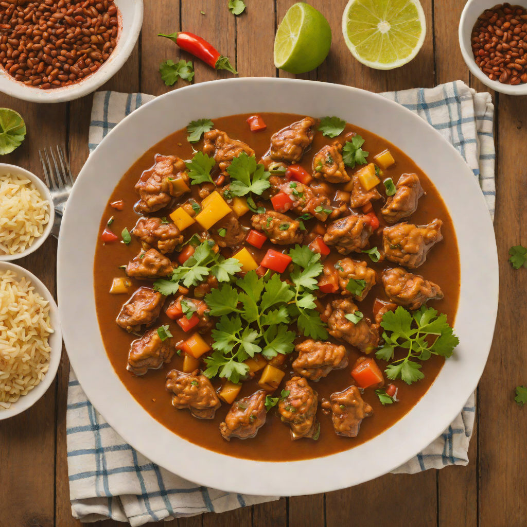 Traditional Ethiopian Onion and Berbere Chicken Stew