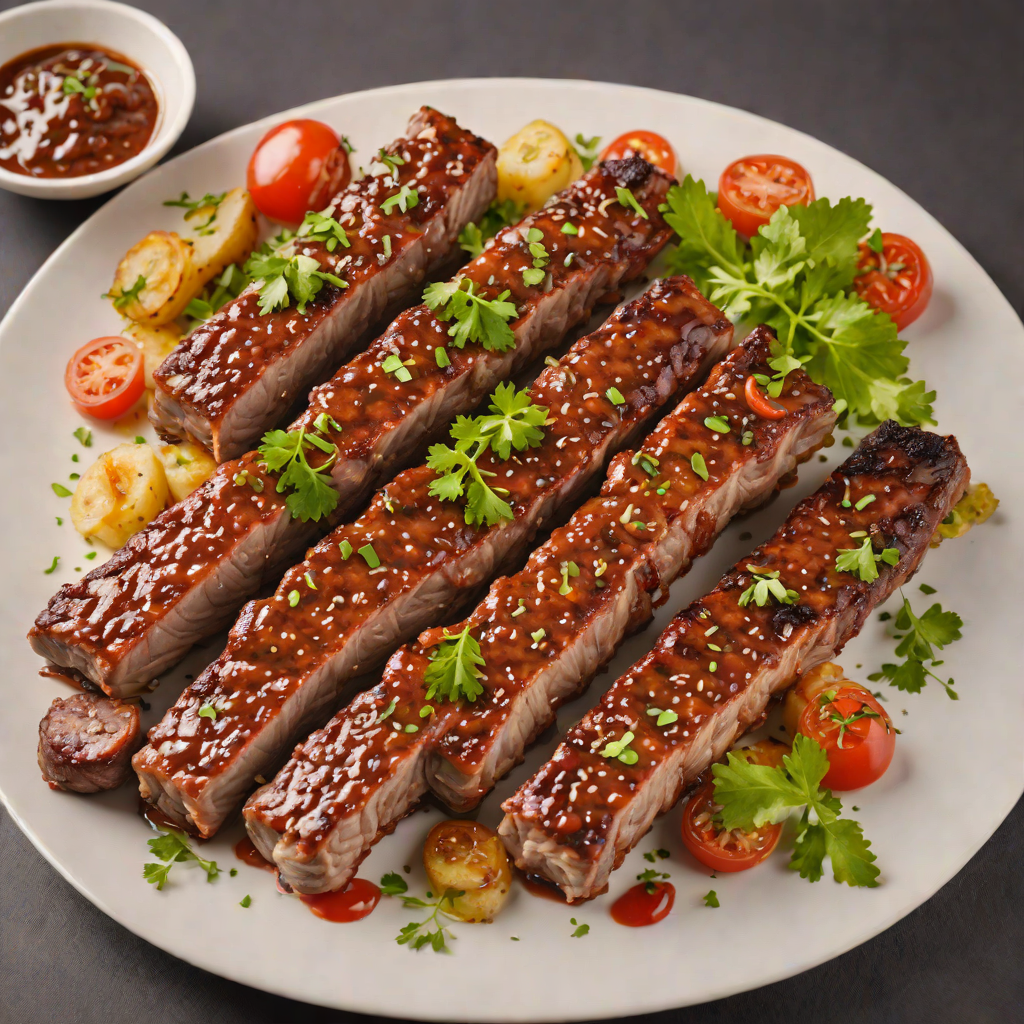 Salt-and-Pepper Spareribs with House-Made Sausage
