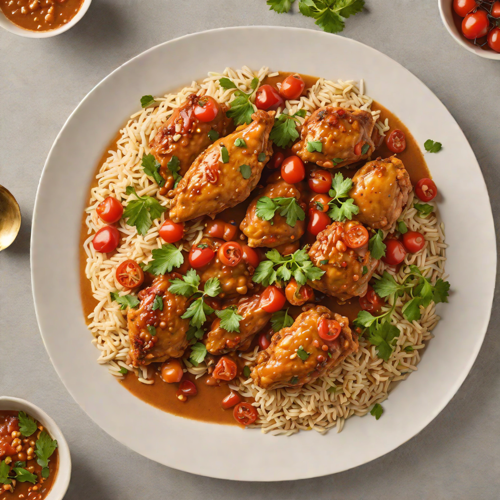 Peanut and Tomato Braised Senegalese Chicken