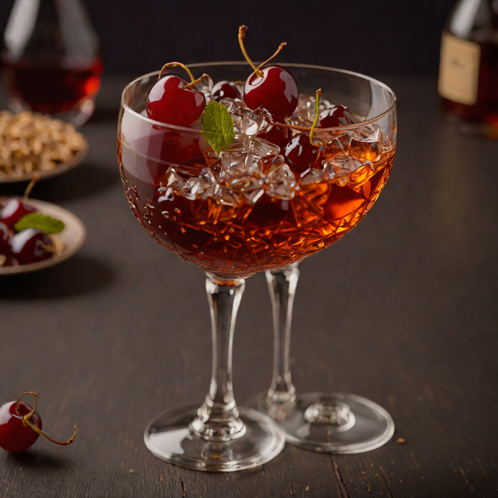 Rustic Rye Manhattan with Cherry Bitters
