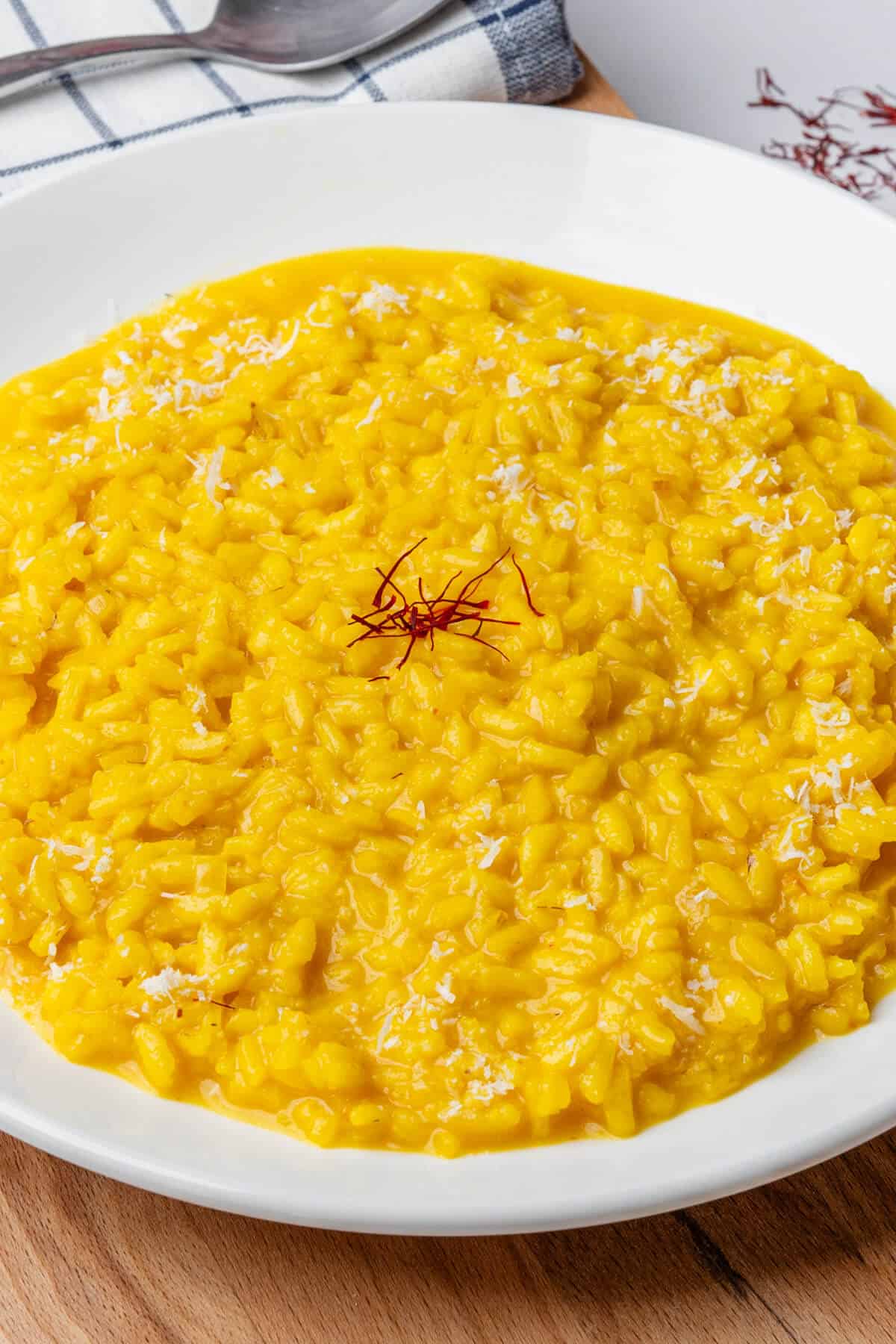 Risotto Milanese with Saffron and Parmesan