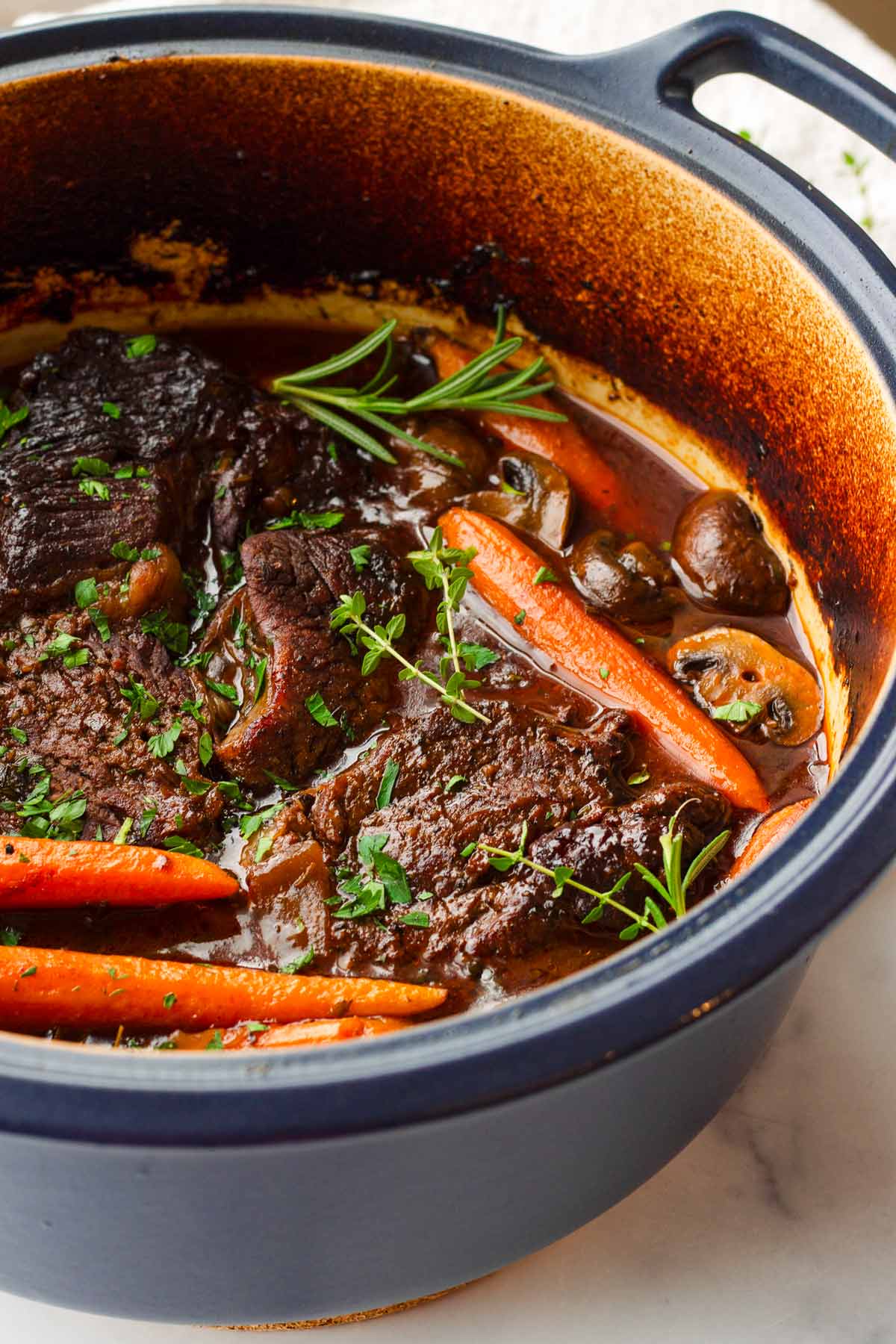 Braised Beef Spezzatino with Root Vegetables