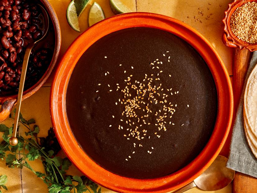 Slow-Simmered Mole Negro with Toasted Sesame