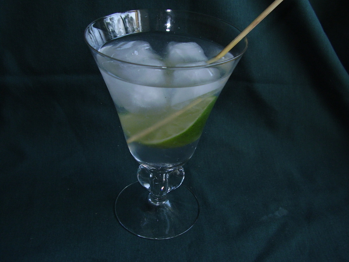 Traditional Kenyan Dawa Cocktail with Honey and Lime