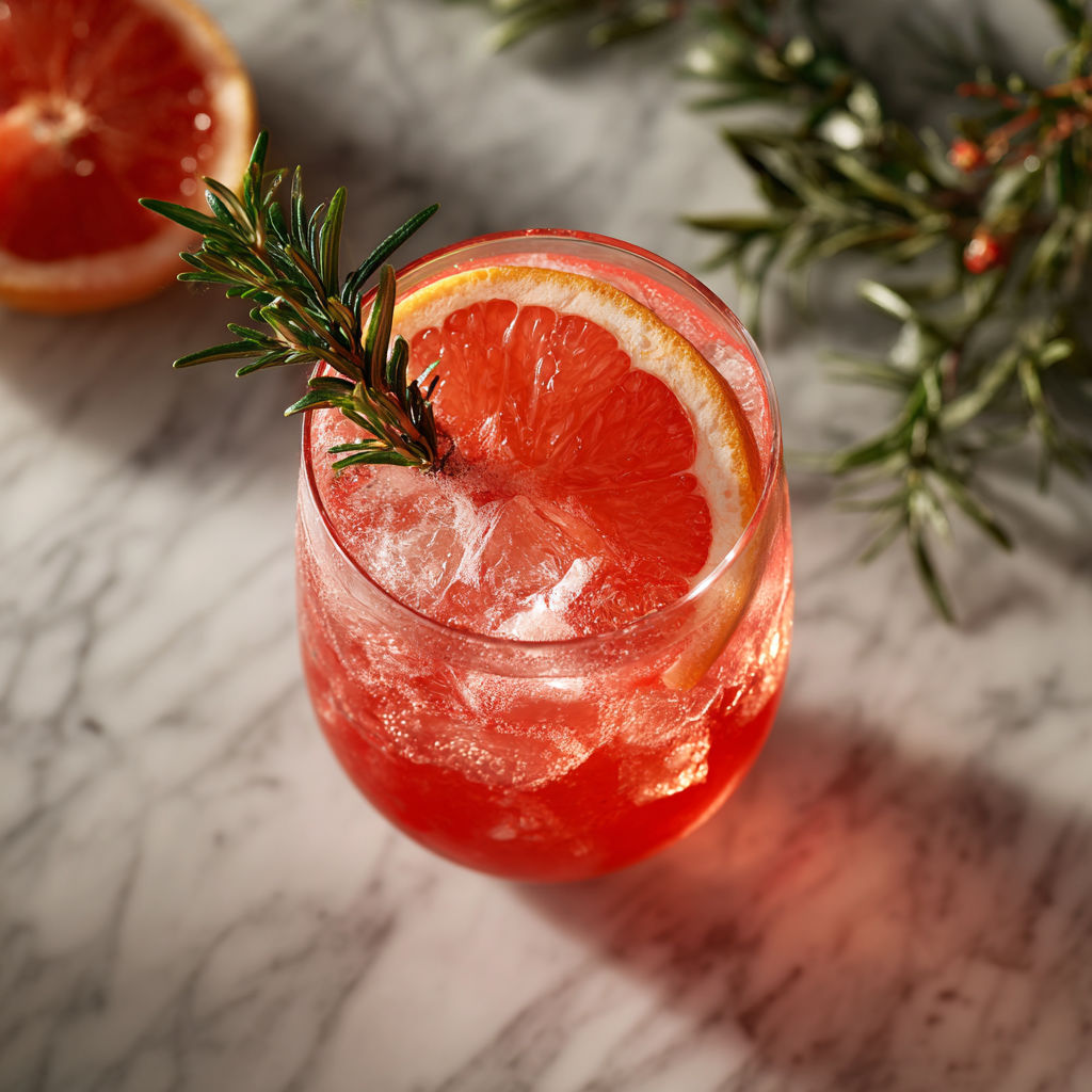 Grapefruit Vermouth Low-Alcohol Aperitif