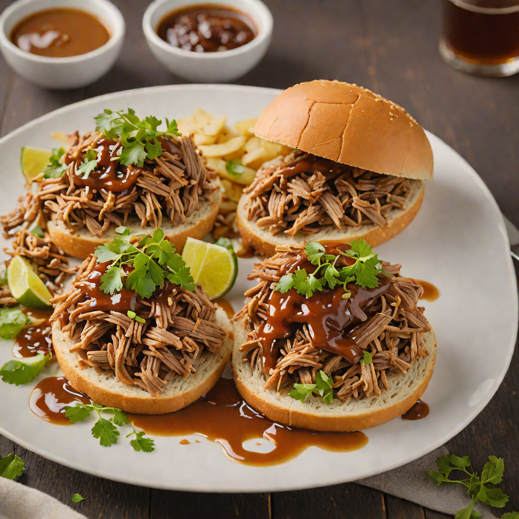 Smoked Texas-Style Pulled Pork with Tangy Vinegar Sauce