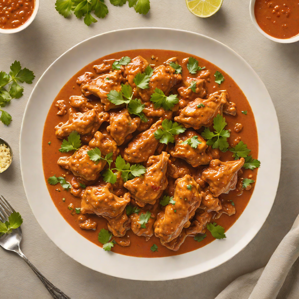 Slow-Simmered Indian Butter Chicken with Fresh Tomato Gravy