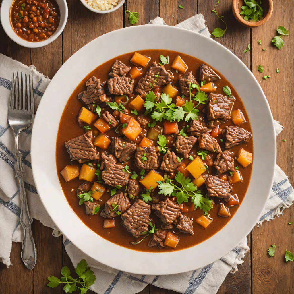 Slow-Simmered Kenyan Nyama Choma Beef Stew