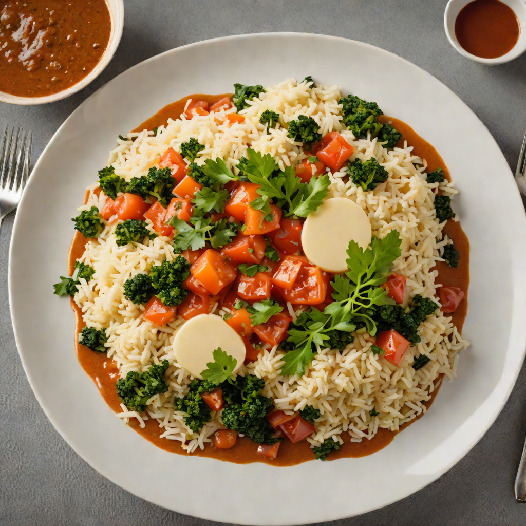 East African Ugali with Sukuma Wiki and Spiced Tomato Gravy