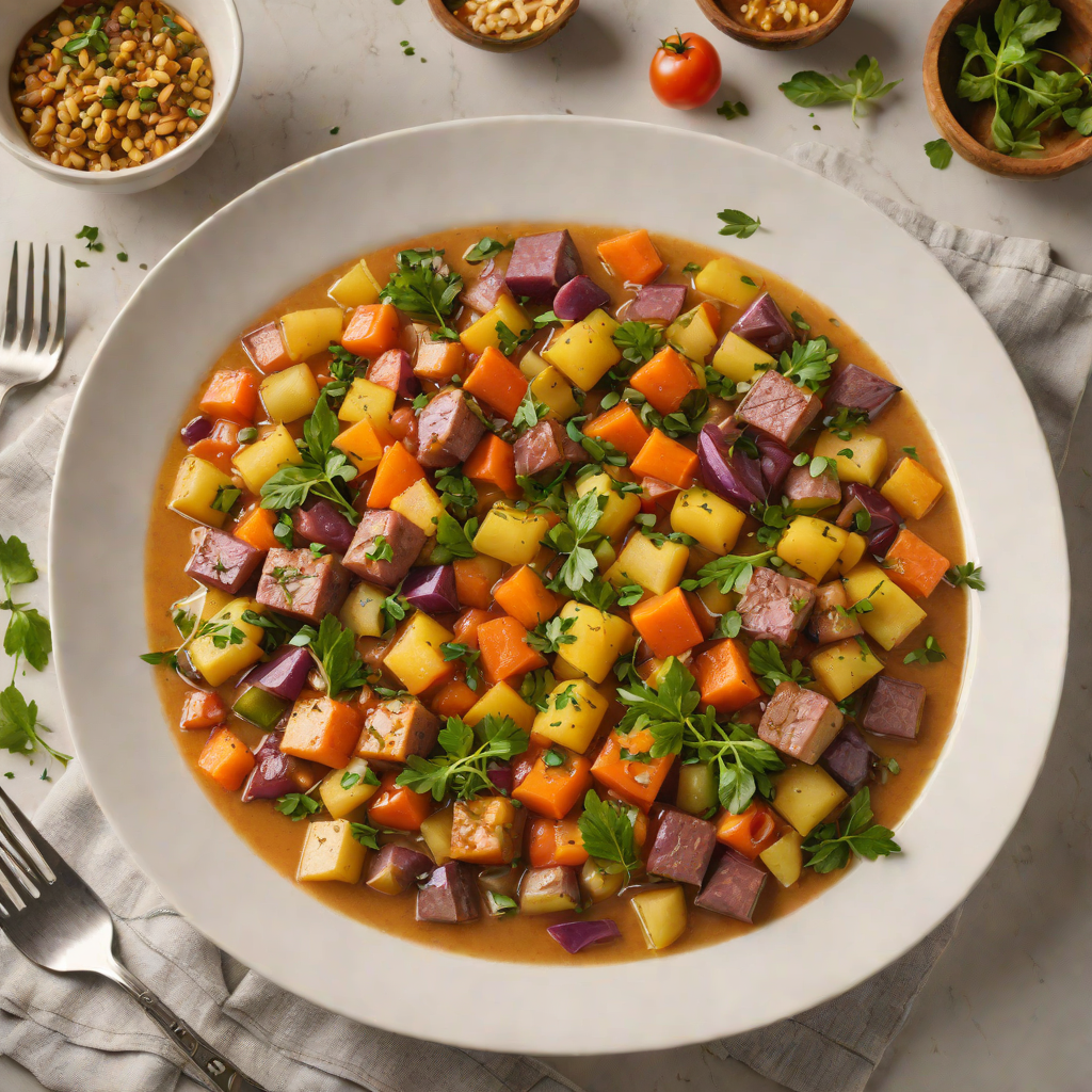 Bon Tool-Inspired Rustic Masonry Vegetable Stew