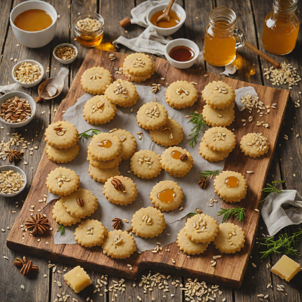 Aran Island Honey and Oat Shortbread Cookies