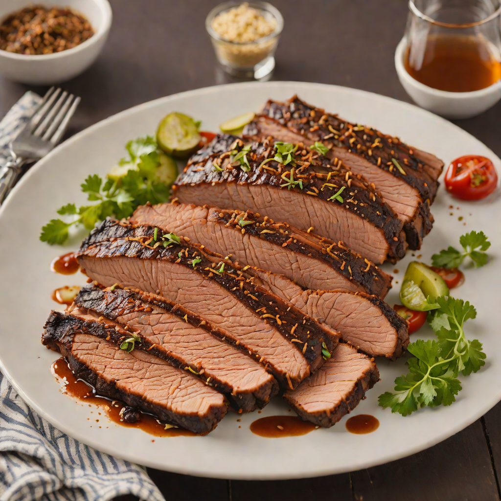 Grilled South Texas Brisket with Smoky Chipotle Rub