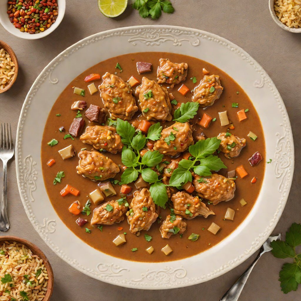 Slow-Cooked Doro Wat Chicken Stew with Niter Kibbeh Butter