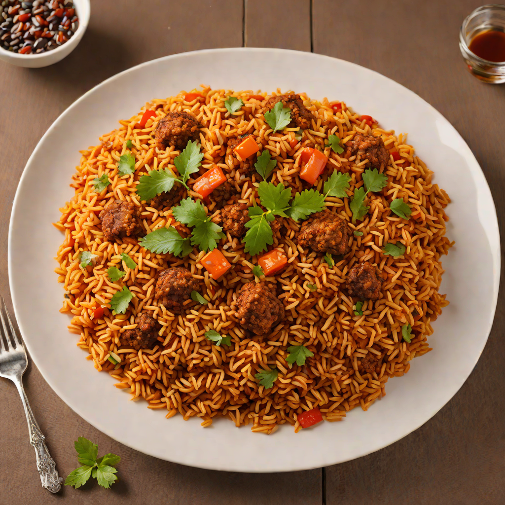 Wood-Fired Spiced Nigerian Jollof Rice