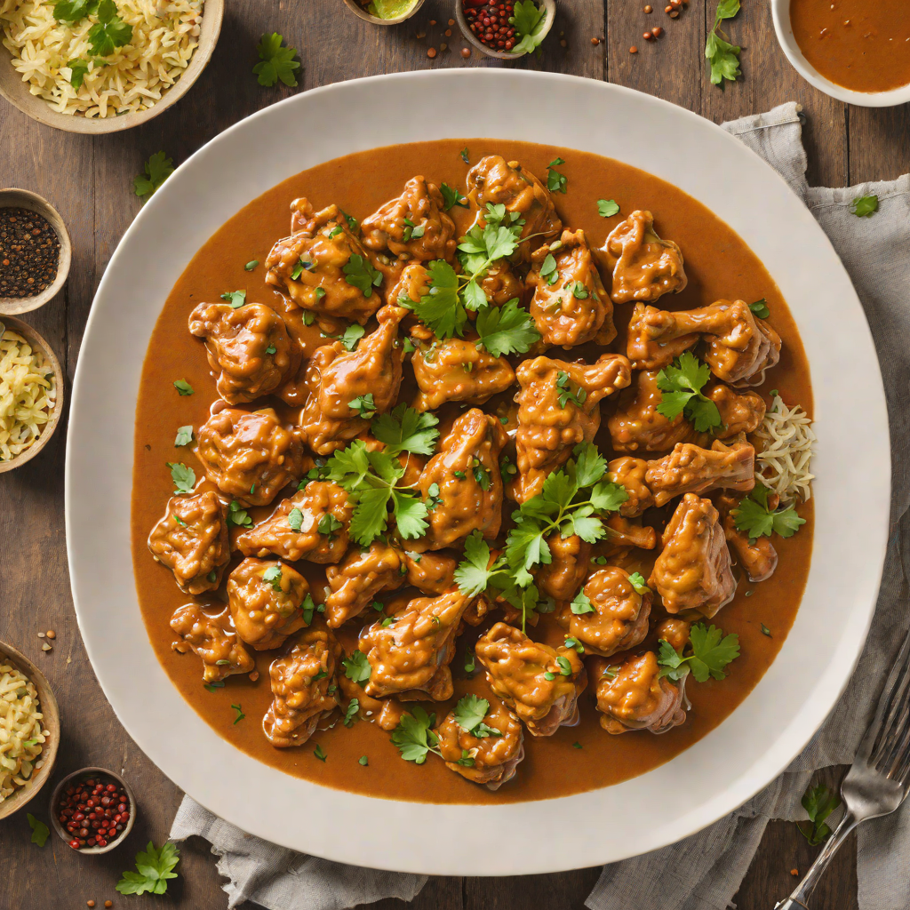 Slow-Simmered Indian Butter Chicken with Garam Masala