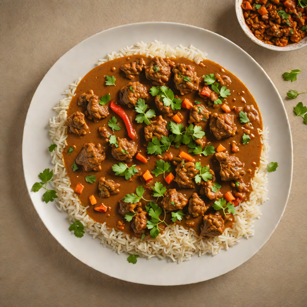 Slow-Cooked Indian Lamb Curry with Fresh Garam Masala