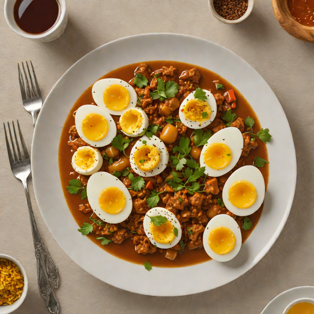 Simmered Berbere-Spiced Doro Wat with Hard-Boiled Eggs