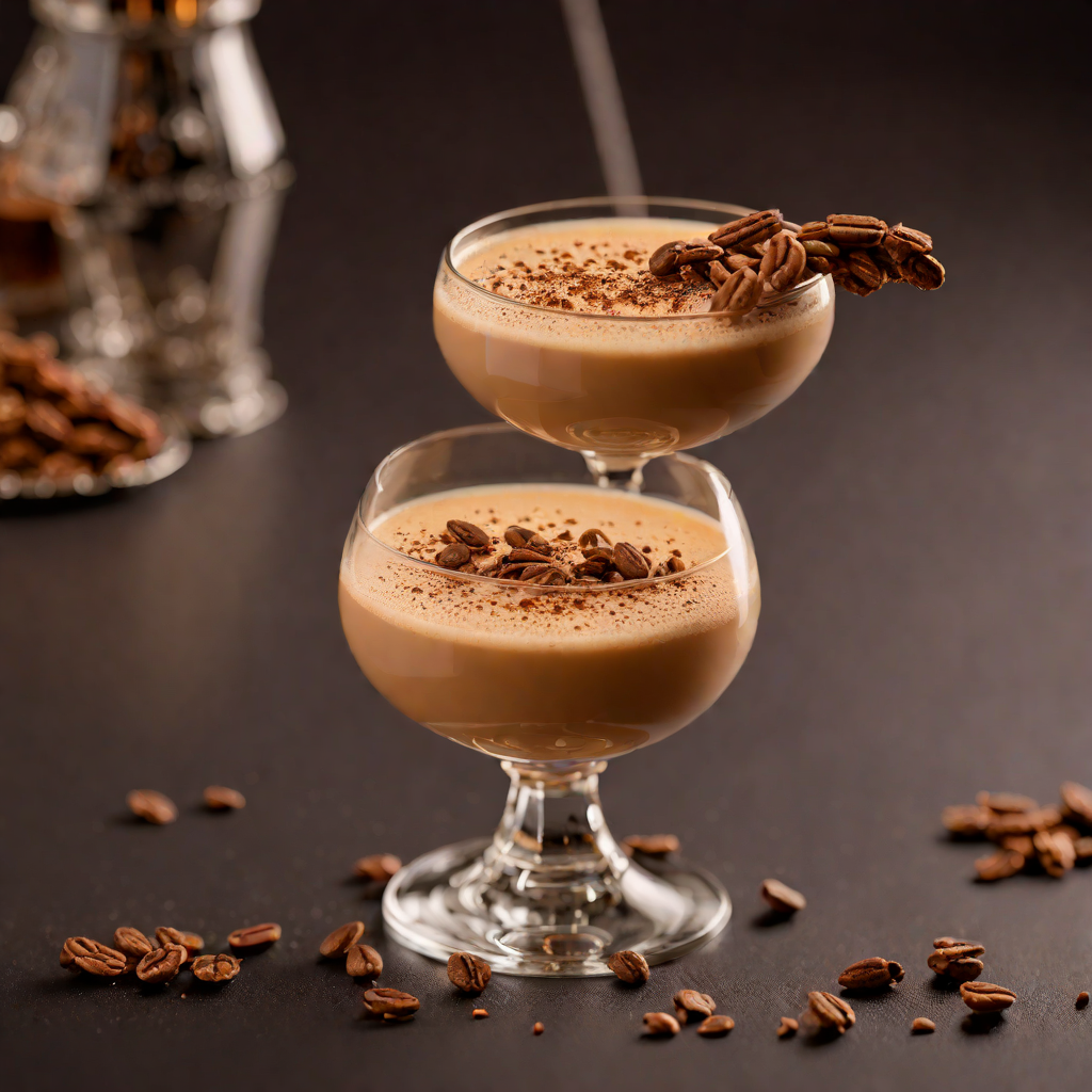 Velvet Coffee Amaretto Flip