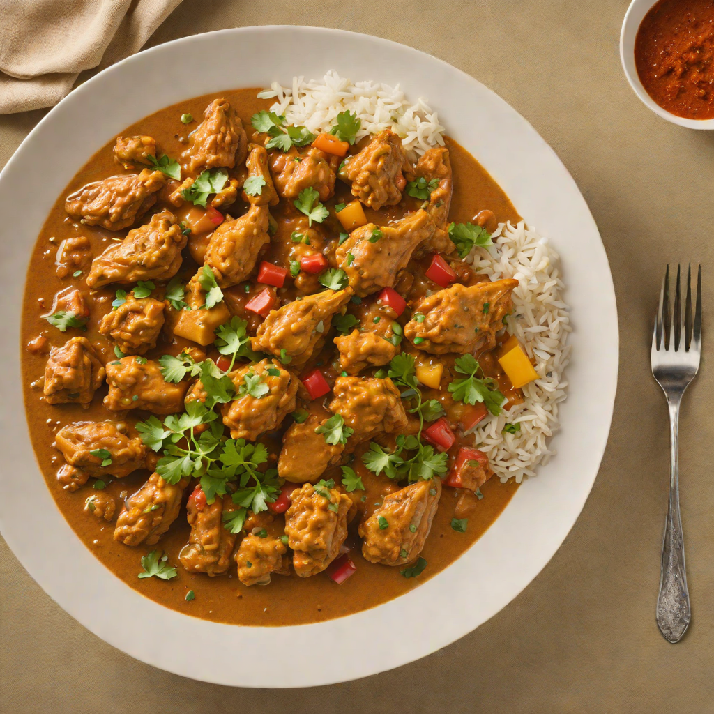 Slow-Cooked Indian Chicken Curry with Fresh Garam Masala