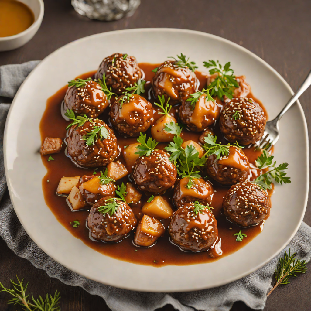 Arendelle-Inspired Nordic Reindeer Meatballs