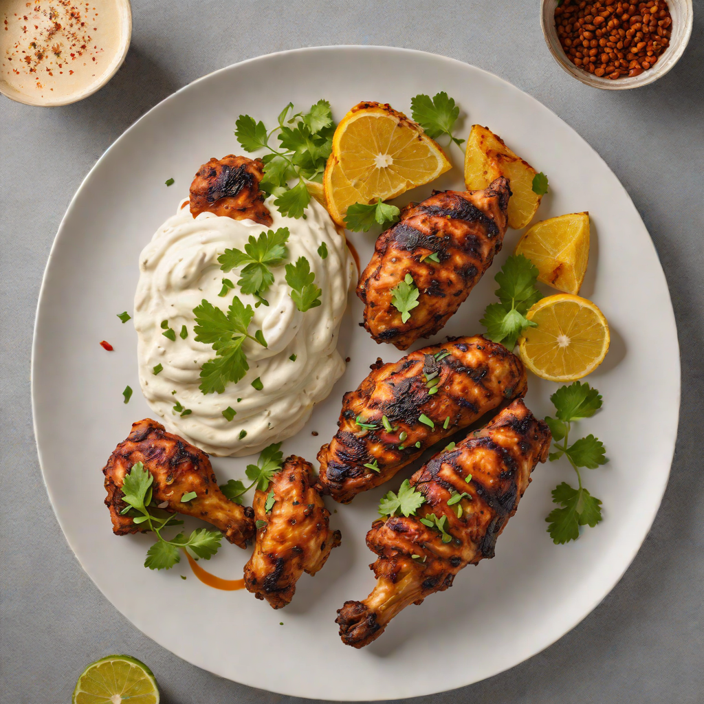 Tandoori-Spiced Chicken with Garam Masala Yogurt Marinade