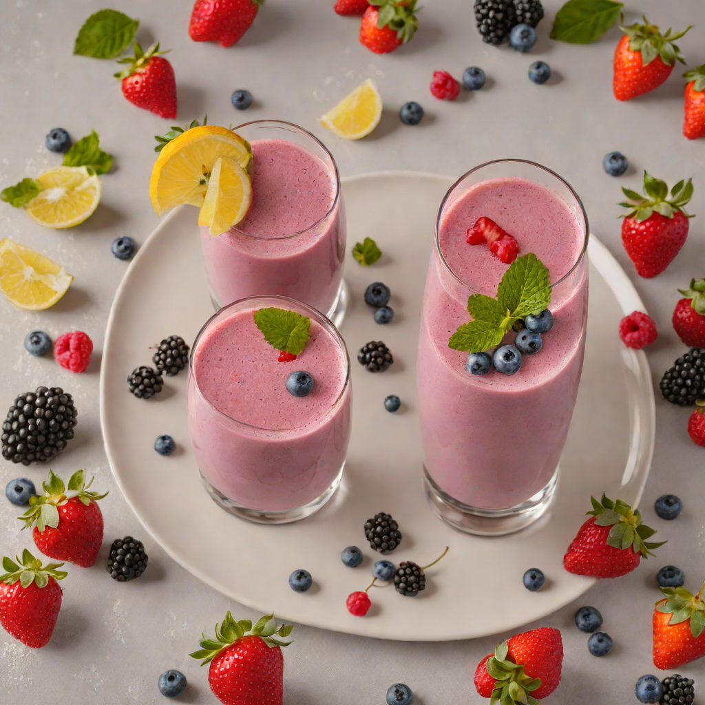 Organic Collagen Berry Smoothie