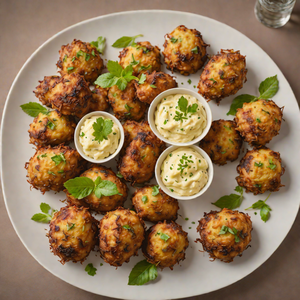 Sweet Plantain and Salted Cod Fritters