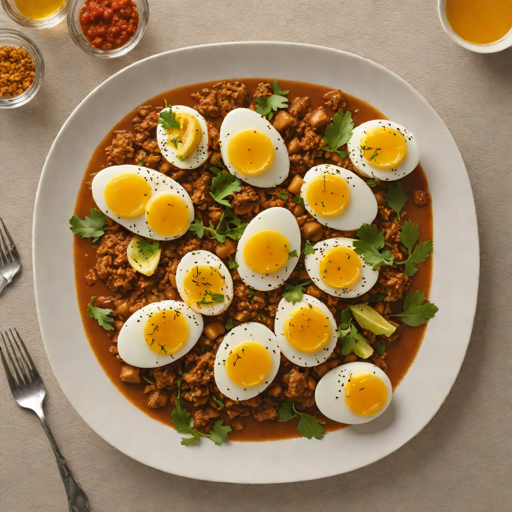 Slow-Braised Ethiopian Doro Wat with Hard-Boiled Eggs