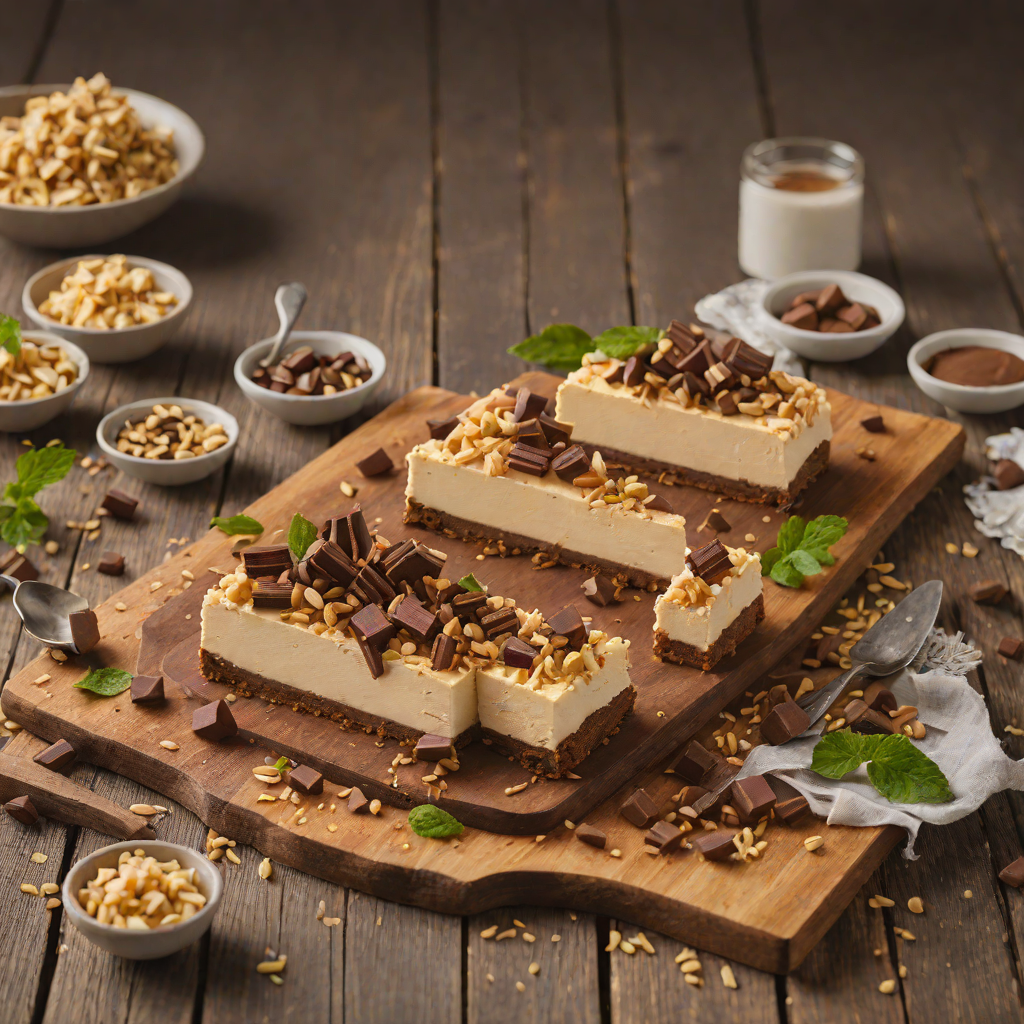 No-Bake Tim Tam Cheesecake with Macadamia Crust