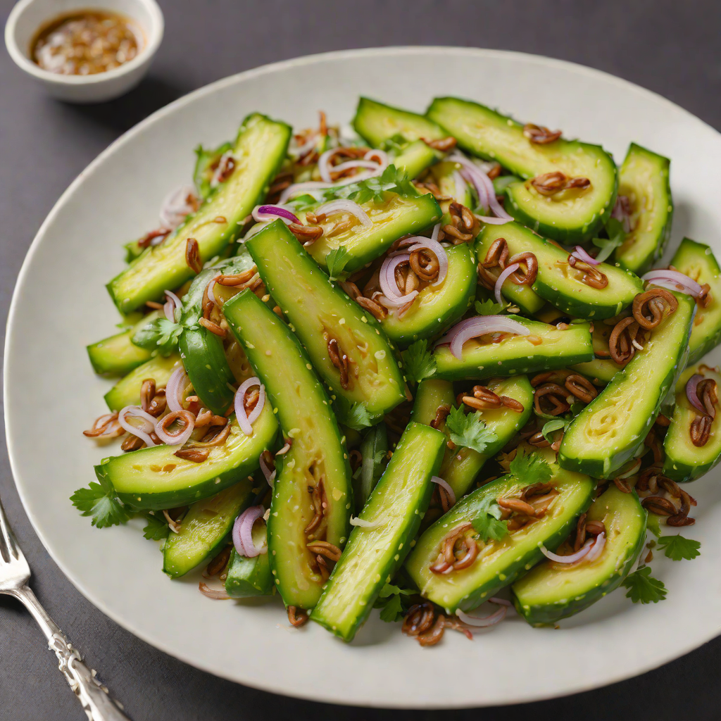 Sautéed Bitter Gourd with Garlic and Onions