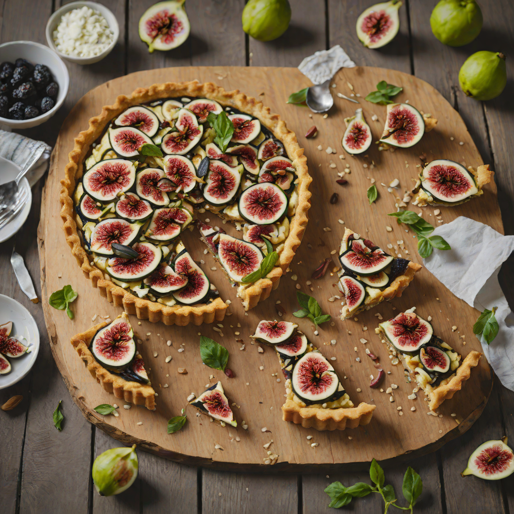 Honey-Roasted Fig and Ricotta Tart