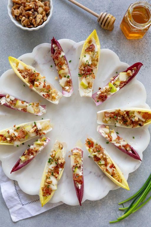 Brussels Street Food: Endive Fritters with Honey Glaze