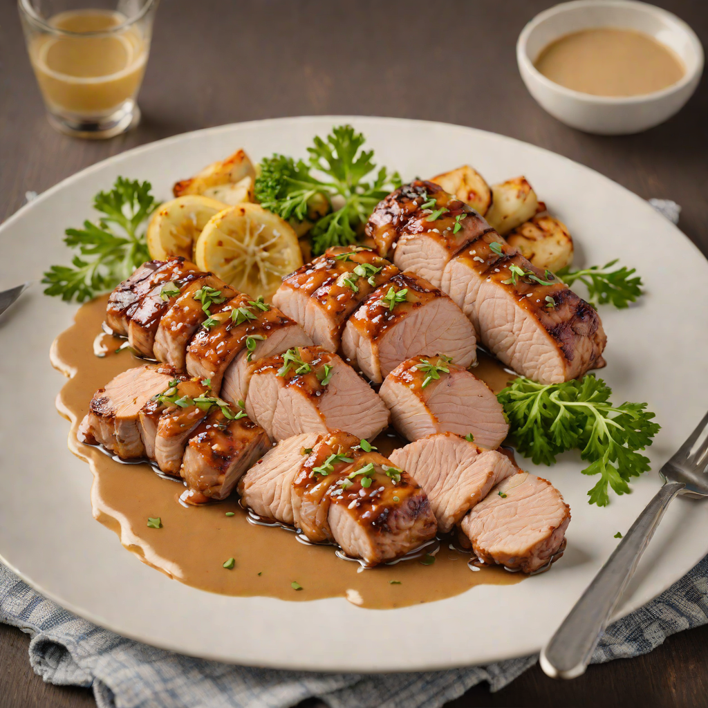Pan-Fried Pork Tenderloin with Maple-Dijon Glaze