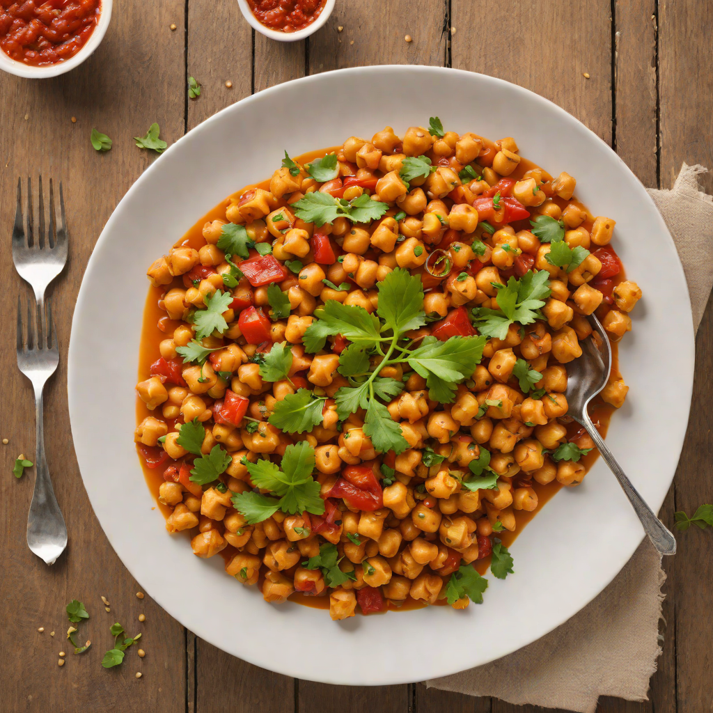Braised Spanish Chickpeas with Tomato and Smoked Paprika