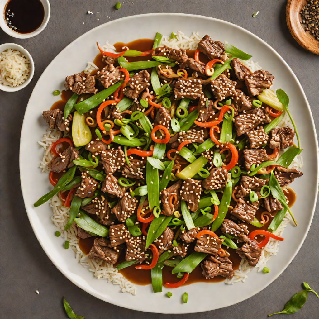 Stir-Fried Beef with Ginger, Scallions, and Oyster Sauce
