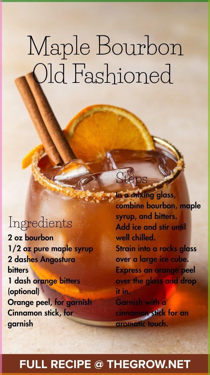 Columbus-Inspired Maple Bourbon Old Fashioned