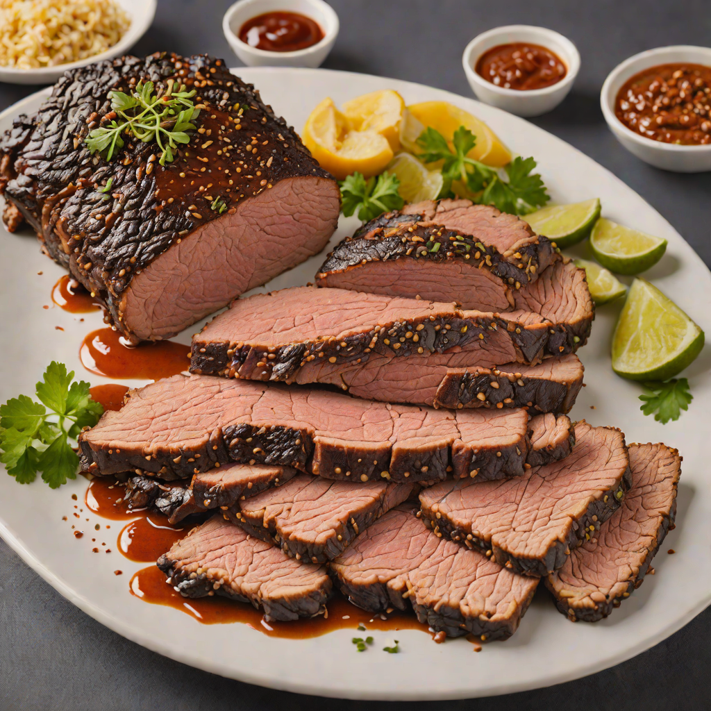 Slow-Smoked Texas Beef Brisket with Spiced Dry Rub