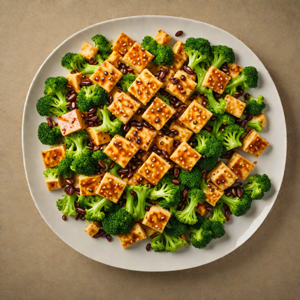 Stir-Fried Tofu with Szechuan Peppercorns and Broccoli