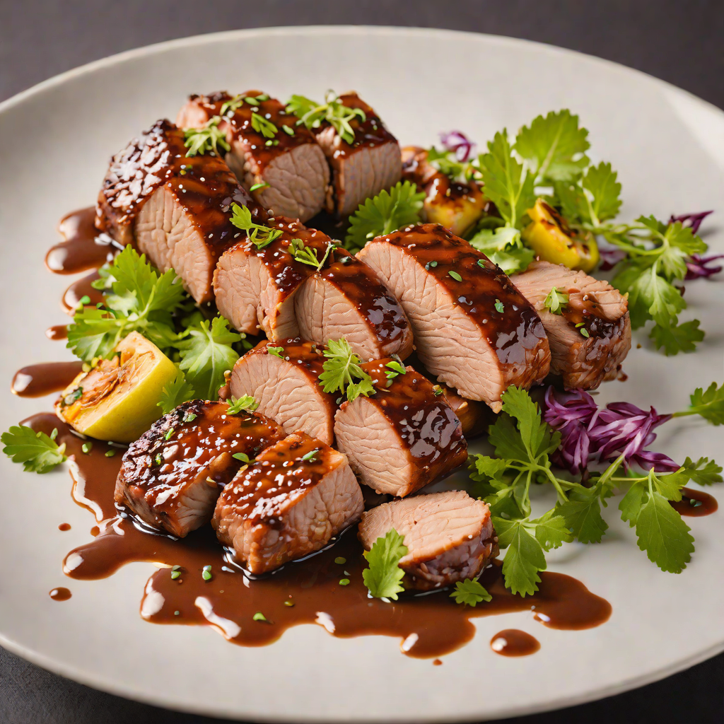 Tamarind and Chipotle Glazed Pork Tenderloin